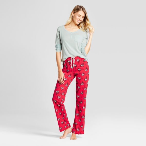 Women's 2pc Pajama Set - Gilligan & O'Malley™ Misty Waterfall